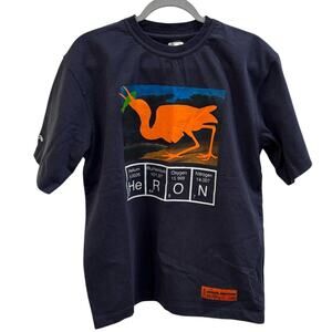 Heron Preston Periodic Tables T-Shirt 'Blue/Orange' Oversized XS